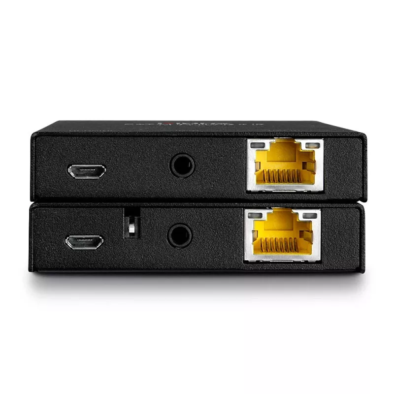 Extender HDMI 4K60 e IR Cat.6 Lindy 50m con PoC e Loop Out