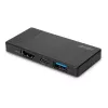 Docking station micro per laptop USB-C Lindy DST-Micro con supporto 4K e ricarica pass-through 100W