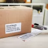 Etichette multiuso DYMO Authentic LabelWriter 32 mm x 57 mm 6 rotoli da 1.000 etichette facili da staccare (6.000 pezzi) autoadesive per etichettatrici LabelWriter