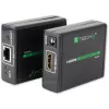 Trasmettitore e ricevitore AV TECHLY IDATA EXT-E70 — prolunga HDMI su cavo Cat6/6a/7, Full HD 1920x1080, 60 m, 10,2 Gbit/s, HDCP, nero