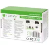 Trasmettitore e ricevitore AV TECHLY IDATA EXT-E70 — prolunga HDMI su cavo Cat6/6a/7, Full HD 1920x1080, 60 m, 10,2 Gbit/s, HDCP, nero