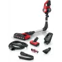 Bosch BBS711ANM scopa elettrica/aspirapolvere a bastone batteria ricaricabile a secco senza sacchetto 0,3 L nero, rosso, acciaio inox