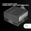 Mars Gaming MCPU-X4 dissipatore ad aria per processore 12 cm nero 1 pz.