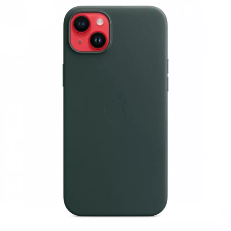 Apple custodia in pelle con MagSafe iPhone 14 Plus Forest Green