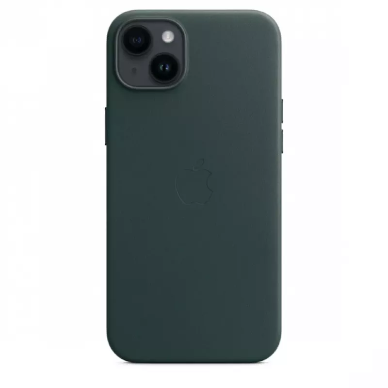 Apple custodia in pelle con MagSafe iPhone 14 Plus Forest Green