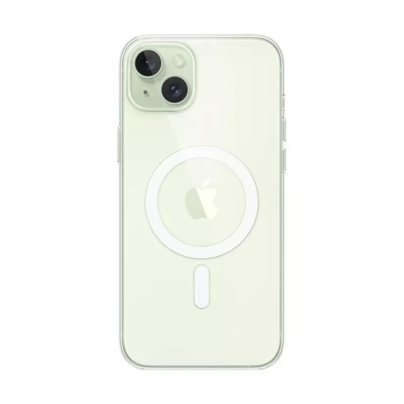 Custodia trasparente Apple Clear Case compatibile MagSafe iPhone 15 Plus