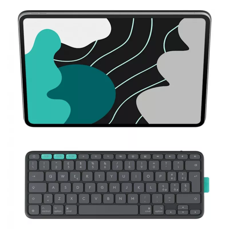 LOGITECH Flip Folio grafite - iPad Pro 13-in (M4) iPad Air 13-in (M2 & M3) Qwerty UK