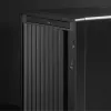 Chieftec BS-20B-OP case per PC Mini Tower, microATX/Mini-ITX, senza alimentatore, 2x 3,5″, 2x 2,5″, 1x 5,25″ vano, scheda grafica max 270 mm, USB-C, ventola da 90 mm, nero