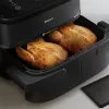 Philips serie 1000 NA150/00 friggitrice doppia 7 l a installazione libera 2450 W friggitrice ad aria nera