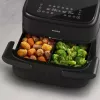 Philips serie 1000 NA150/00 friggitrice doppia 7 l a installazione libera 2450 W friggitrice ad aria nera