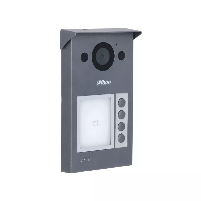 Videocitofono DAHUA VTO3311Q-WP 2 MP, H.264/H.265, IP65, IK08, Fast Ethernet, 720p/1080p CMOS, IR LED