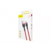 Cavo di ricarica rapida Cafule intrecciato BASEUS – USB Type-A a Type-C 2 A – 2 m – rosso (nylon)