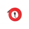 Cavo di ricarica rapida Cafule intrecciato BASEUS – USB Type-A a Type-C 2 A – 2 m – rosso (nylon)