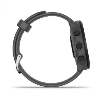 Smartwatch GARMIN Forerunner 55, cassa rotonda 42 mm, grigio, cinturino in silicone, GPS/GLONASS/Galileo, impermeabilità 5 ATM