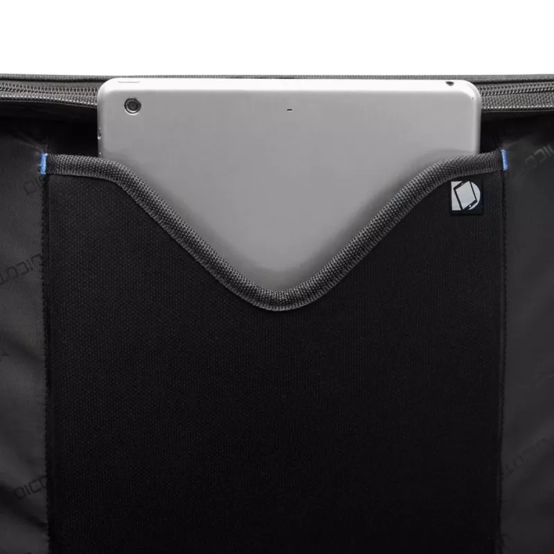 DICOTA Top Traveller Pro - borsa per notebook 12-14,1 pollici - nero / poliestere RPET 1680d