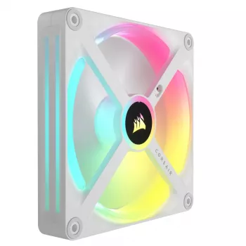 CORSAIR Qx RGB Series Icue Link Qx140 RGB White ventola RGB magnetica a cupola 140 mm kit di espansione