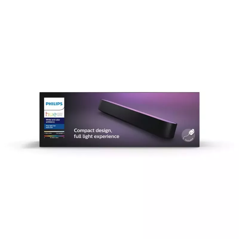 Philips Hue White and Colour Ambience Play Lightbar confezione singola