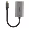 Lindy convertitore USB Type-C su HDMI 8K60, 0,11 m, USB Type-C, HDMI, connettore maschio, connettore femmina, dritto