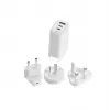 Caricabatterie Acer GaN Tech 65W-19V universale per interni AC bianco USB Type-C