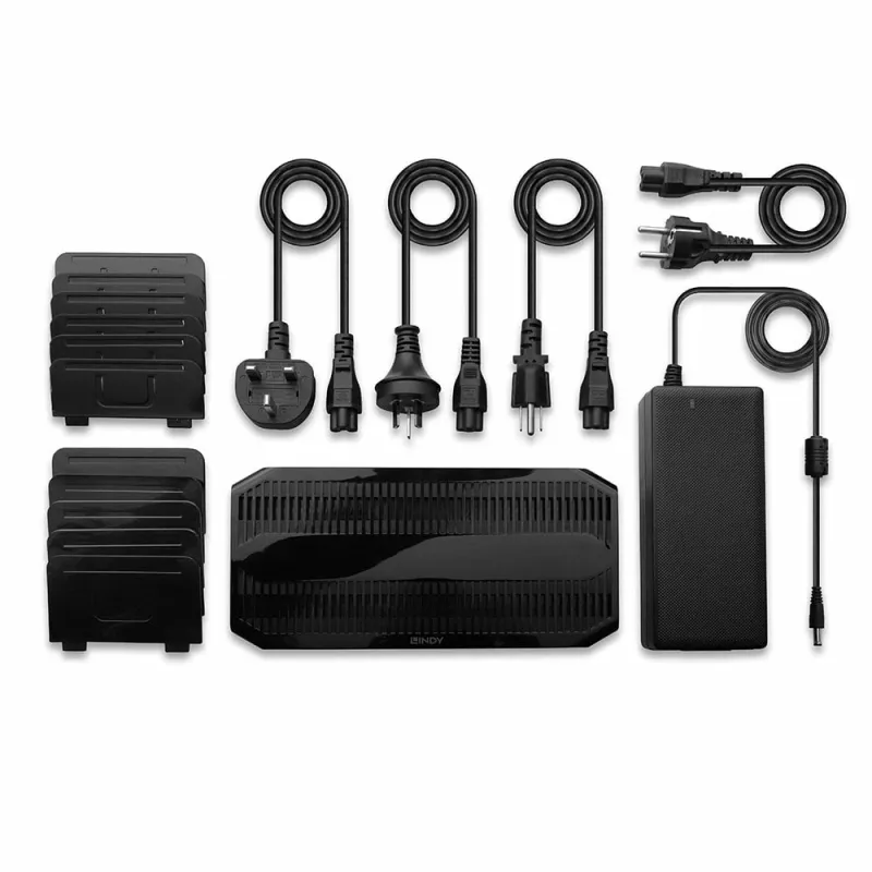Stazione di ricarica USB Lindy 120W 10 porte