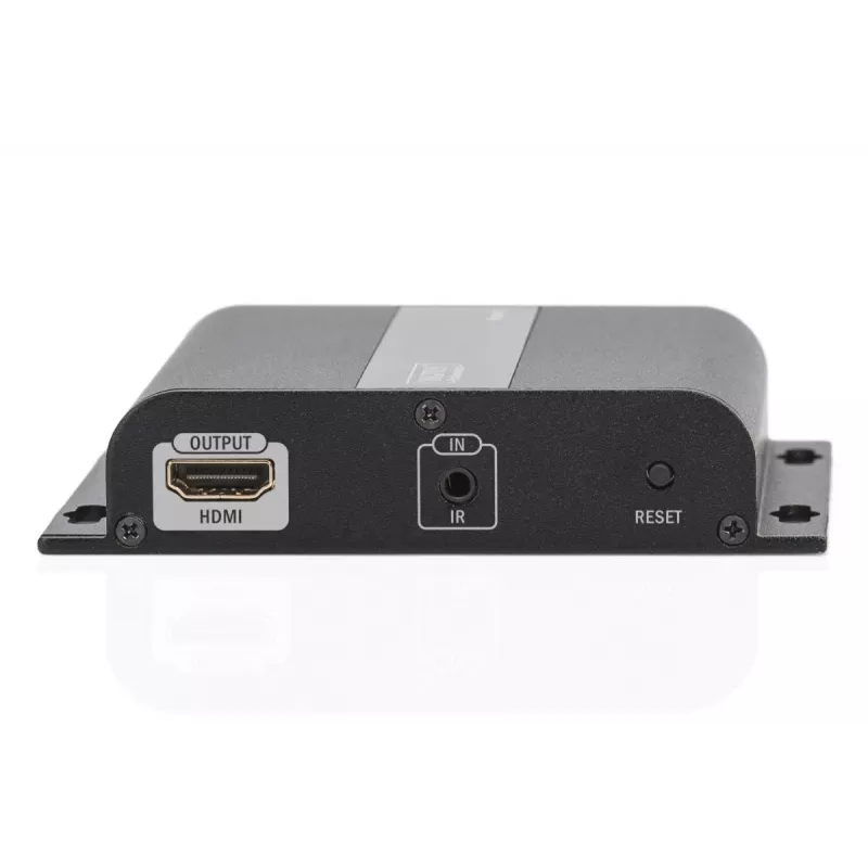 Extender HDMI DIGITUS 4K over IP, unità ricevente via cavo di rete (CAT 5/5e/6/7), 4K2K/30Hz, nero