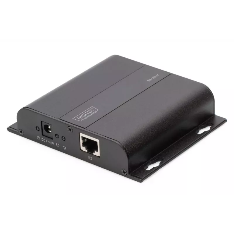Extender HDMI DIGITUS 4K over IP, unità ricevente via cavo di rete (CAT 5/5e/6/7), 4K2K/30Hz, nero