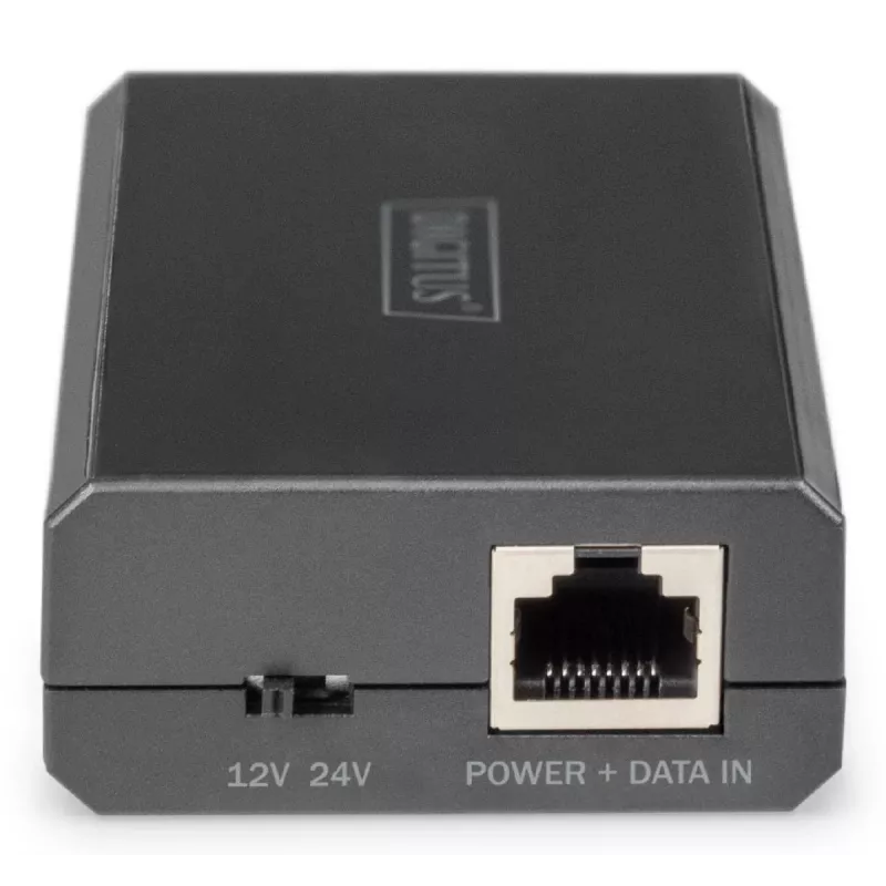 DIGITUS DN-95211 splitter PoE Gigabit Ethernet, 802.3af/at/bt, 51 W, 10/100/1000 Mbps, nero