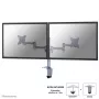 Neomounts FPMA-D1330DSILVER supporto da scrivania full-motion per 2 monitor, 10-27 pollici (25,4-69 cm), morsetto/passacavo, max 18 kg, argento