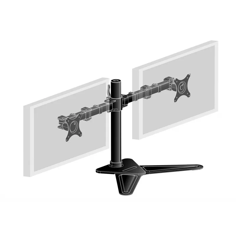 Supporto per monitor / base iiyama DS1002D-B1 76,2 cm (30 pollici) scrivania nero