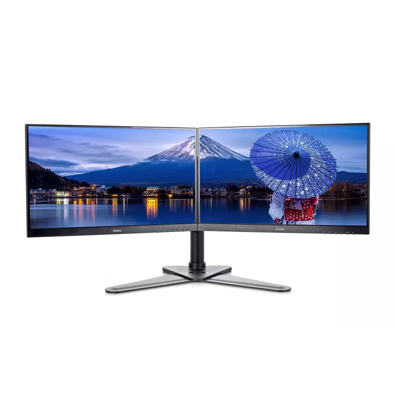 Supporto per monitor / base iiyama DS1002D-B1 76,2 cm (30 pollici) scrivania nero