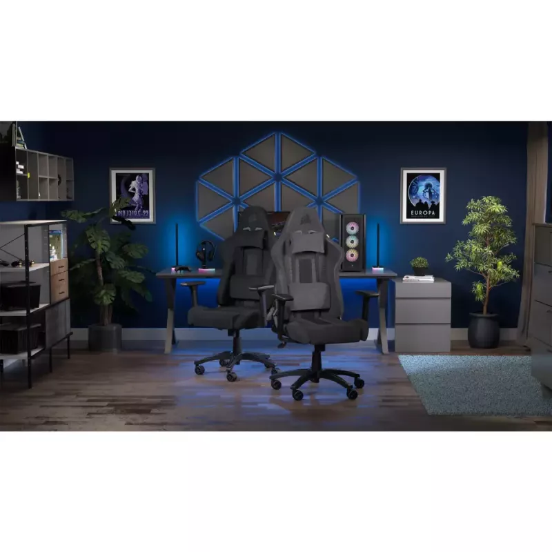 Sedia da gaming con seduta imbottita Corsair TC100