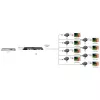 Techly HDMI 1x8 Extender Splitter su CAT6/6a/7 50 m con canale di ritorno IR IDATA EX-HL81TY