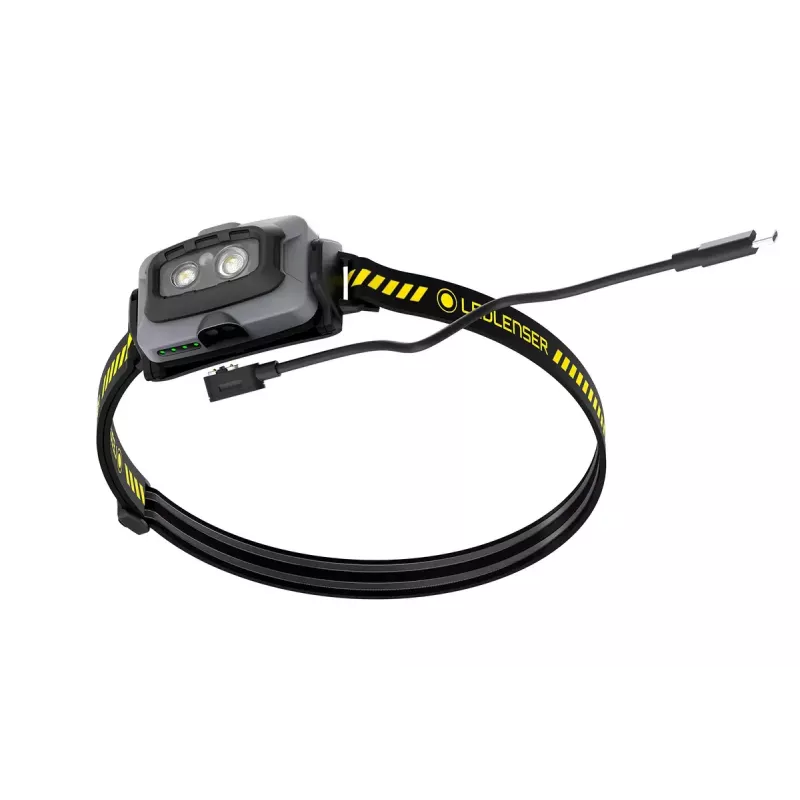 Lampada frontale Ledlenser HF4R Work nera IP68 LED 20 lm