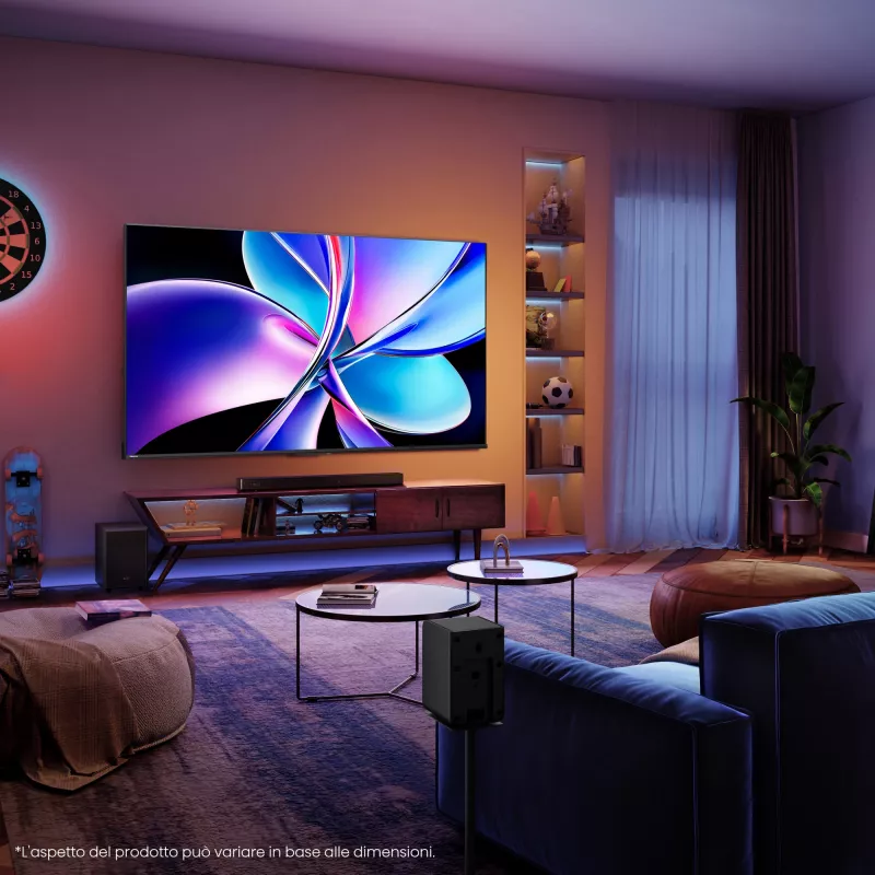 Hisense E7Q PRO 50E7Q PRO 127 cm (50 pollici) 4K Ultra HD Smart TV Wi-Fi nero