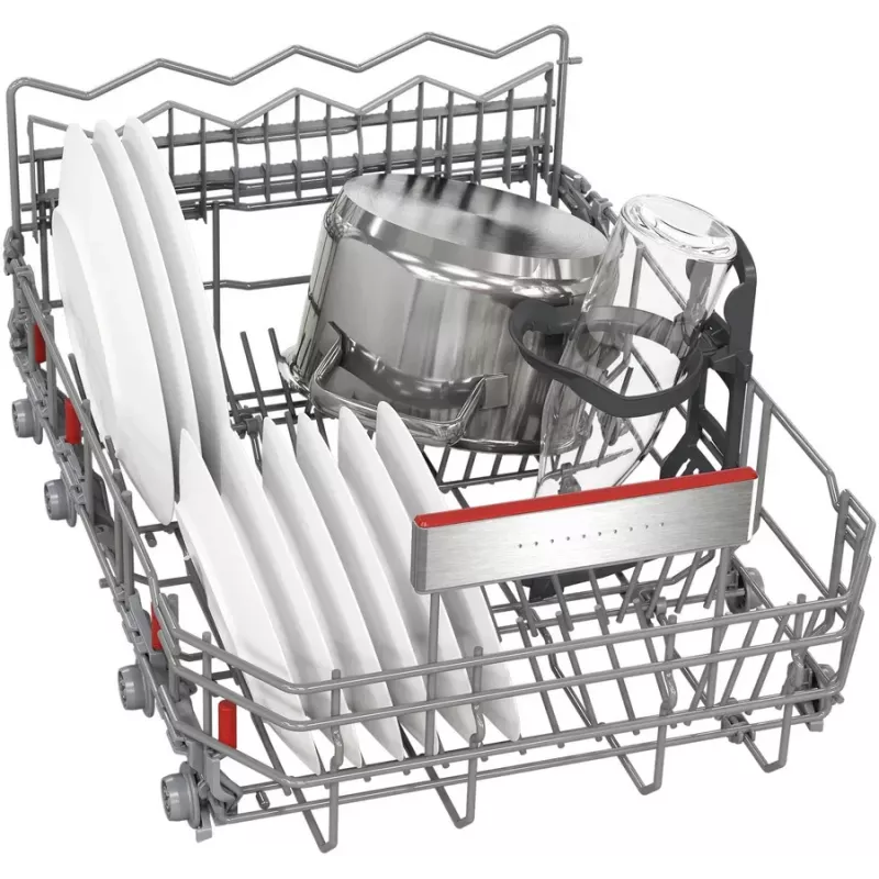 Lavastoviglie da incasso Bosch Serie 6 SPV6EMX09E, Slimline 45 cm, 10 coperti, 6 programmi, 44 dB, classe di efficienza energetica B