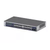 NETGEAR GS724Tv6 Managed L2+/L3 Gigabit Ethernet (10/100/1000) 1U blu, grigio