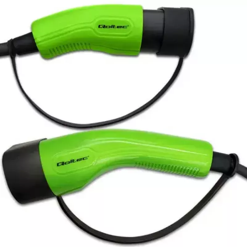 Cavo di ricarica per veicoli elettrici Qoltec 52472 Type 2 5m 7kW 32A