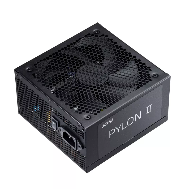 XPG PYLON II 650W BRONZE alimentatore, 650 W, 100 - 240 V, 50/60 Hz, 10 A, Active, 20 A
