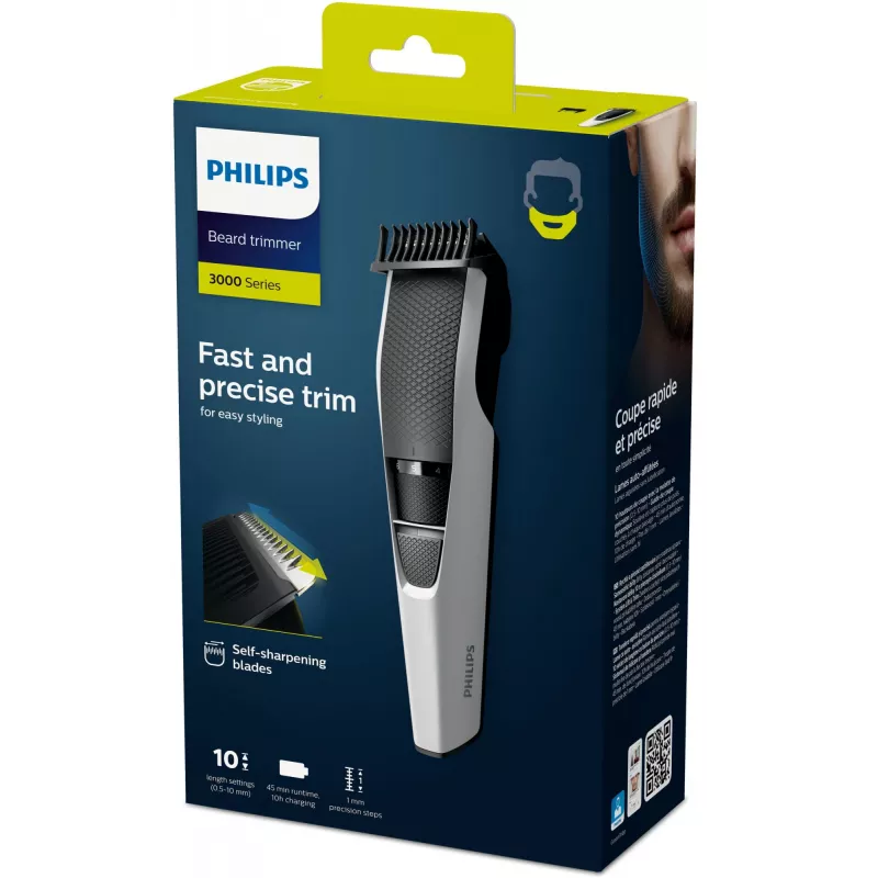 Rifinitore barba Philips 3000 series Beardtrimmer series 3000 BT3206/14