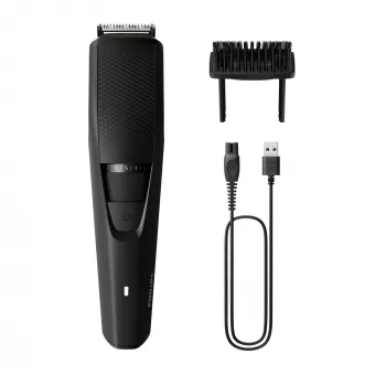 Rifinitore barba Philips BEARDTRIMMER Serie 3000 BT3234/15, batteria, nero