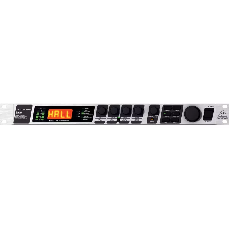 Processore di effetti Behringer FX2000 larghezza 44,5 mm profondità 483 mm altezza 217 mm