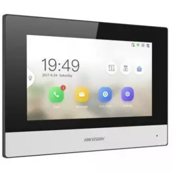 Postazione principale Hikvision DS-KH6320-WTE2(B) nero grigio Wi-Fi Ethernet