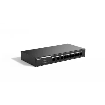 Dahua Technology PoE SG1010LP unmanaged L2 Gigabit Ethernet (10/100/1000) Power over Ethernet (PoE) nero