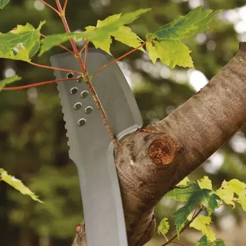 Machete da giardino Fiskars 1051236 acciaio inox manico arancione
