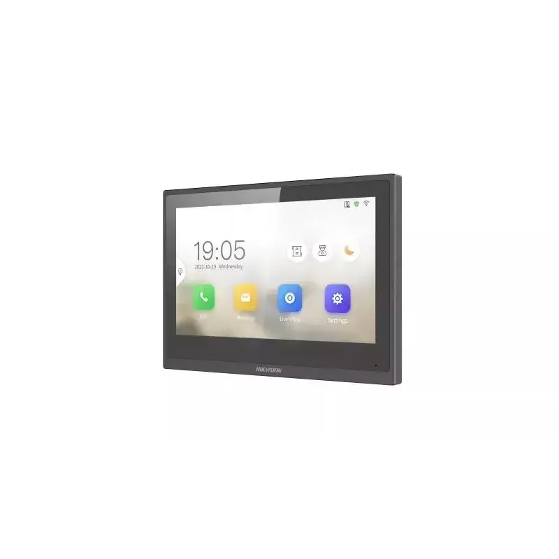 Videocitofono Hikvision DS-KH6351-WTE1 7 pollici LCD 1024x600 nero