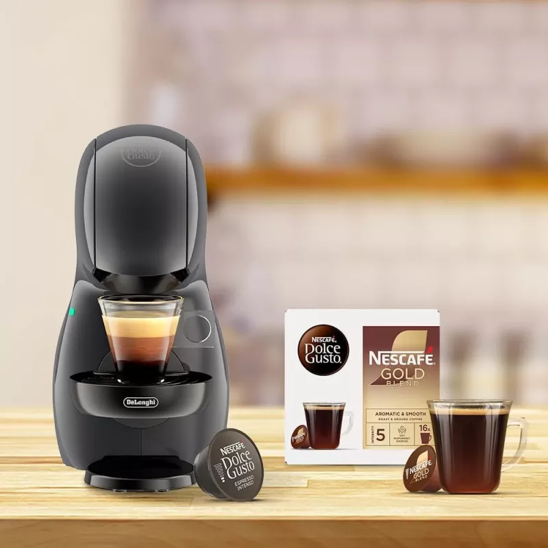 De’Longhi Piccolo XS EDG210.A macchina per caffè a capsule semiautomatica 0,8 l