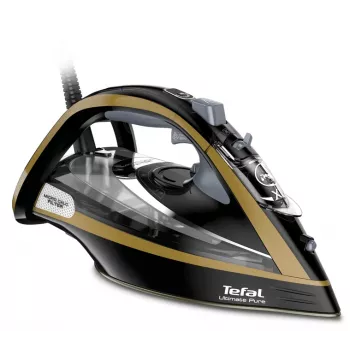 Ferro da stiro Tefal FV9865E0 ferro da stiro a secco e a vapore suola Durilium Autoclean 3000 W nero, oro