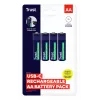 Trust 25631 batteria per uso domestico batteria ricaricabile AA