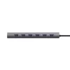 Trust Halyx 24967 hub USB a 7 porte, USB 3.2 Gen 1, Type-A, 5000 Mbit/s, argento
