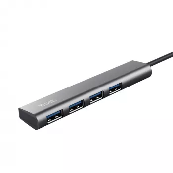 Trust Halyx USB 3.2 Gen 1 (3.1 Gen 1) Type-A 5 Mbit/s nero, grigio